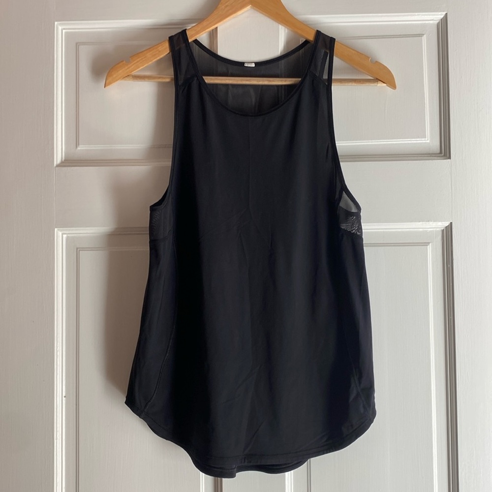 Lululemon Sculpt II tank top - black - size 4